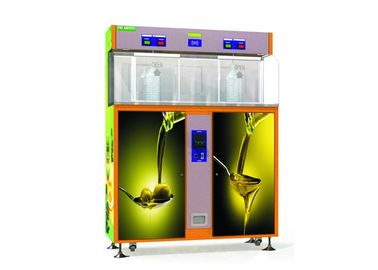 Máquina de venda automática dupla da água da zona para 5 litros pelo enchimento minúsculo do azeite